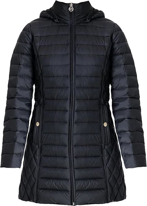 michael kors down coat with chest pockets|Michael Kors removable hood coats.